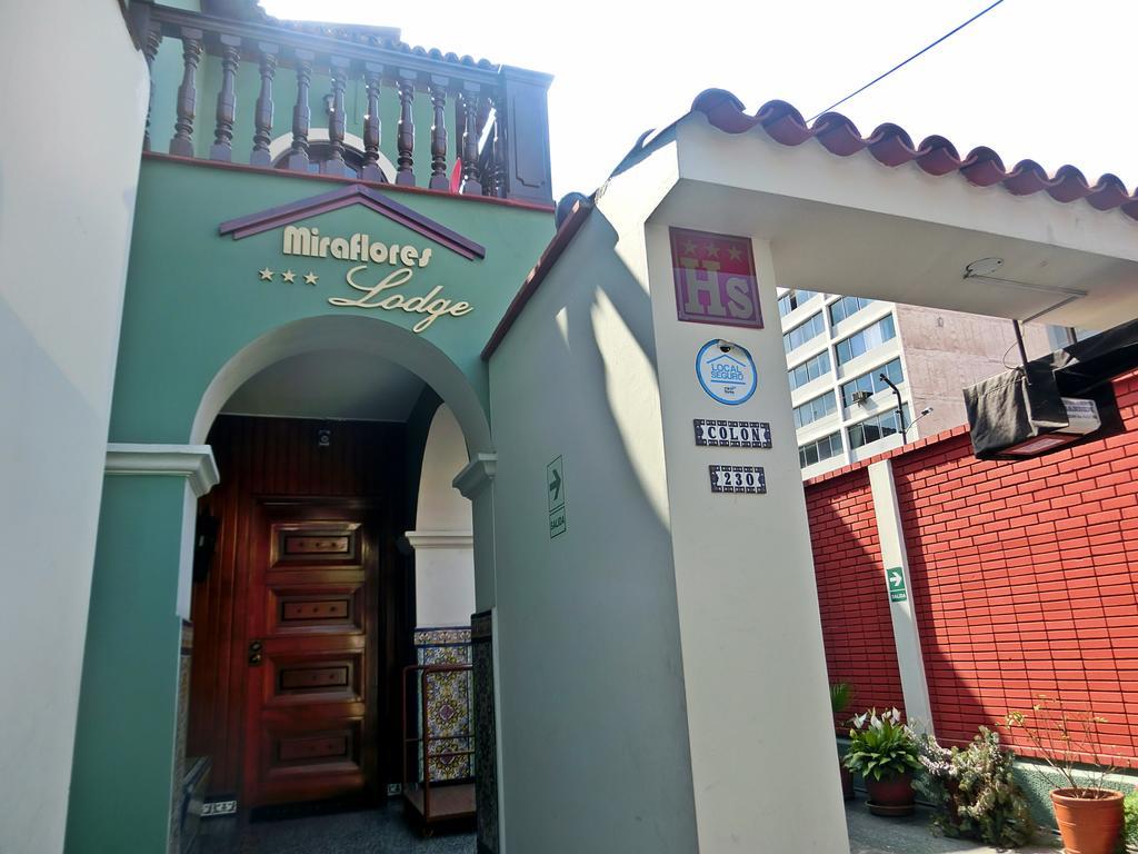 Hotel Miraflores Lodge Lima Bagian luar foto